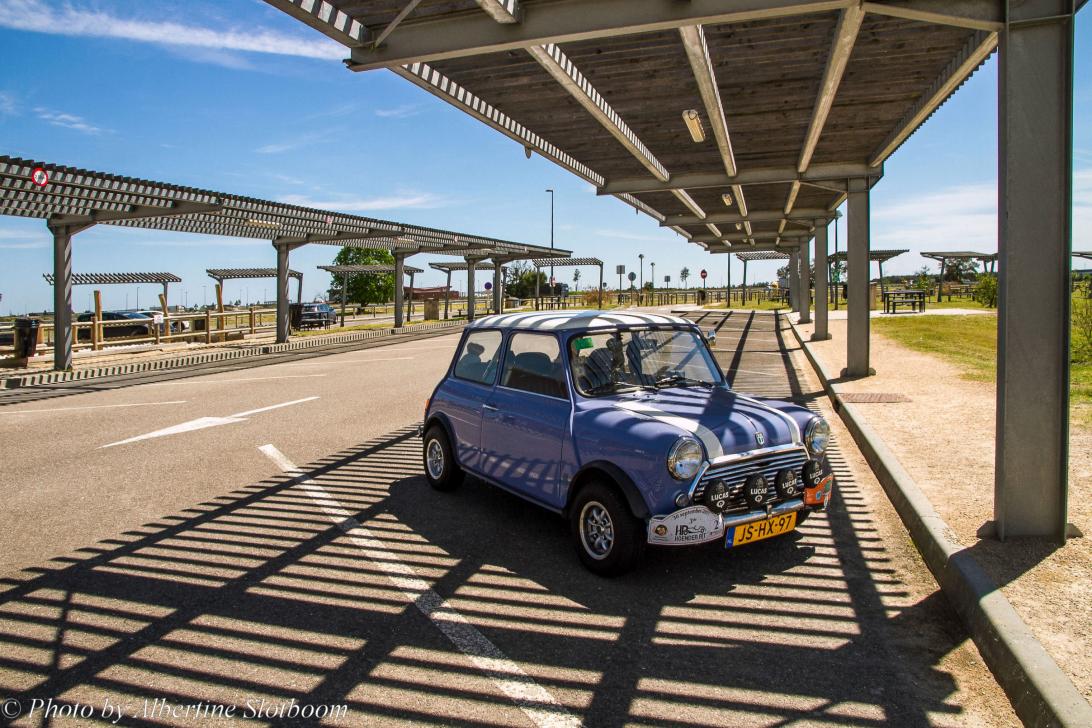 Portugal, IMM Praia de Mira - Classic Car Road Trip&nbsp;from the Netherlands to Portugal: Our own 1974&nbsp;Mini Authi somewhere in France. We started our road trip in the...