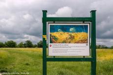 Portugal, IMM Praia de Mira - Classic Car Road Trip:&nbsp;Auvers-sur-Oise, Wheatfield with Crows. The Vincent van Gogh route in this village leads past the locations where this...