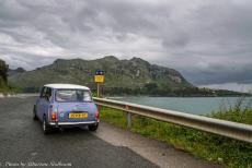 Portugal, IMM Praia de Mira - Classic Car Road Trip&nbsp;from the Netherlands to Portugal:&nbsp;Our 1974 Mini Authi on the north coast of Spain. On our journey in our iconic...