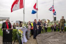 Herdenking Operation Quick Anger 2018 - Operation Quick Anger herdenkingsrit en herdenkingsceremonie 2018: Toon Kramer (96), een Nerderlandse verzetsstrijder en veteraan uit WOII,...