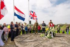 Herdenking Operation Quick Anger 2018 - Operation Quick Anger herdenkingsrit en herdenkingsceremonie 2018: De herdenking van Operation Quick Anger bij het monument De Oversteek in...