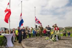 Herdenking Operation Quick Anger 2018 - Operation Quick Anger herdenkingsrit en herdenkingsceremonie 2018: De herdenking van Operation Quick Anger bij het monument De Oversteek in...