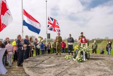 Herdenking Operation Quick Anger 2018 - Operation Quick Anger herdenkingsrit en herdenkingsceremonie 2018: De herdenking van Operation Quick Anger bij het monument de Oversteek. Het...