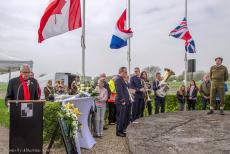 Herdenking Operation Quick Anger 2018 - Westervoort, herdenkingsceremonie Operation Quick Anger 2018: Toon Kramer (96),&nbsp;een Nederlandse verzetsstrijder en veteraan uit WOII, die...