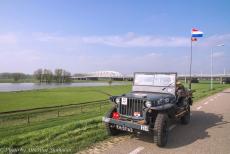 Herdenking Operation Quick Anger 2018 - Operation Quick Anger herdenkingsrit en herdenkingsceremonie 2018: Onze Ford Jeep uit 1942&nbsp;tijdens de herdenkingsrit van Operation Quick...