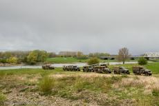 Commemoration Operation Quick Anger 2019 - Operation Quick Anger Commemoration 2019: Authentic WWII military vehicles on the spot where the Western Allied forces crossed the IJssel in 1945...
