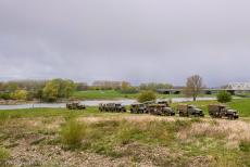 Herdenking Operation Quick Anger 2019 - Herdenking Operation Quick Anger 2019: Authentieke militaire voertuigen uit WOII op de plek waar de&nbsp;westelijke geallieerden in 1945 de IJssel...