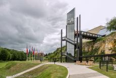 Normandy, 75 years after D-Day - Memorial tour in a Ford GPW Jeep through Normandy: The Mémorial de Caen was built over a huge German bunker complex. In 1944, the... Normandy, 75 years after D-Day - Memorial tour in a Ford GPW Jeep through Normandy: The Mémorial de Caen was built over a huge German bunker complex. In 1944, the...