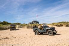Normandy, 75 years after D-Day - Normandy, 75 years after D-Day: A Willys MB Jeep and a Ford GPW Jeep on Juno Beach. This beach stretches on either side of... Normandy, 75 years after D-Day - Normandy, 75 years after D-Day: A Willys MB Jeep and a Ford GPW Jeep on Juno Beach. This beach stretches on either side of...