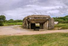Normandy, 75 years after D-Day - Normandy, 75 years after D-Day: The remains of an German WWII casemate at Pointe du Hoc. At the end of 1942, the Germans had installed a artillery... Normandy, 75 years after D-Day - Normandy, 75 years after D-Day: The remains of an German WWII casemate at Pointe du Hoc. At the end of 1942, the Germans had installed a artillery...
