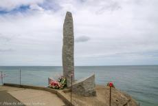 Normandy, 75 years after D-Day - Memorial tour in a Ford GPW Jeep through Normandy: WWII Pointe du Hoc Ranger Monument. Pointe du Hoc is one of the most formidable locations... Normandy, 75 years after D-Day - Memorial tour in a Ford GPW Jeep through Normandy: WWII Pointe du Hoc Ranger Monument. Pointe du Hoc is one of the most formidable locations...
