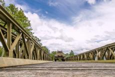 Normandy, 75 years after D-Day - Memorial tour through Normandy, 75 years after D-Day: A Sherman M32B1 on the Bailey Bridge at the Overlord Museum in Colleville-sur-Mer. The... Normandy, 75 years after D-Day - Memorial tour through Normandy, 75 years after D-Day: A Sherman M32B1 on the Bailey Bridge at the Overlord Museum in Colleville-sur-Mer. The...