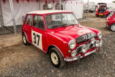 IMM 2019 Bristol - Classic Car Road Trip, IMM 2019 Bristol: Paddy Hopkirk en zijn bijrijder Henry Liddon wonnen in 1964 de Rally van Monte Carlo in een Morris Mini...