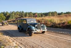 75 jaar na de Slag om Arnhem - Classic Car Road Trip: Een Humber Military Super Snipe Utility Car uit 1940 op de Ginkelse Heide tijdens de 75-jarige herdenking van de...