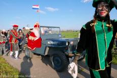 Arrival of Sinterklaas - Arrival of Sinterklaas in our 1942 Ford GPW RAF Jeep. November 2022: Sinterklaas is sitting in the front passenger seat of a Second World War... Arrival of Sinterklaas - Arrival of Sinterklaas in our 1942 Ford GPW RAF Jeep. November 2022: Sinterklaas is sitting in the front passenger seat of a Second World War...