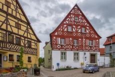 Germany, IMM Geiselwind - IMM Geiselwind, Germany: Our Mini Authi in front of the town hall of the picturesque village of Geiselwind. The town hall features a striking...