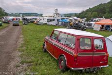 Germany, IMM Geiselwind - IMM Geiselwind, Germany: A Classic Mini Clubman Estate, a three-door traveller. The Mini Clubman Estate is known for its&nbsp;decorative...