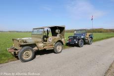 Commemoration Operation Quick Anger 2023 - Commemoration Operation Quick Anger and memorial tour 2023: The WWII Jeeps, Willys MB and Ford GPW, were all built to the same design,...