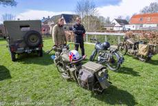Herdenking Operation Quick Anger 2022 - Herdenking Operatie Quick Anger 2022, Huize Vredenburg, Westervoort: Een Harley-Davidson WLA, een DKW uit 1939 en een Matchless G3L... Herdenking Operation Quick Anger 2022 - Herdenking Operatie Quick Anger 2022, Huize Vredenburg, Westervoort: Een Harley-Davidson WLA, een DKW uit 1939 en een Matchless G3L...