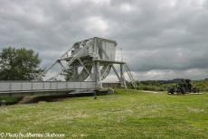 Normandy 2014 - Classic Car Road Trip Normandy: The original Pegasus Bridge, on display in the Pegasus Memorial Museum in Ranville. In the early hours of D-Day,...