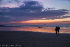 Normandy, 70 years after D-Day - Memorial tour along the Normandy landing beaches: Watching a breathtaking sunset at Juno Beach, the evening before the 70th anniversary... Normandy, 70 years after D-Day - Memorial tour along the Normandy landing beaches: Watching a breathtaking sunset at Juno Beach, the evening before the 70th anniversary...