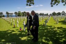Normandy, 70 years after D-Day - 70th anniversary of D-Day: These two veterans commemorate their fallen comrades at the Normandy American Cemetery and Memorial at Omaha Beach in... Normandy, 70 years after D-Day - 70th anniversary of D-Day: These two veterans commemorate their fallen comrades at the Normandy American Cemetery and Memorial at Omaha Beach in...