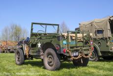 Commemoration Operation Quick Anger 2025 - Commemoration Operation Quick Anger 2025: A British Airborne Jeep, a 1943 Willys Jeep, painted in the popular Mickey Mouse camouflage...