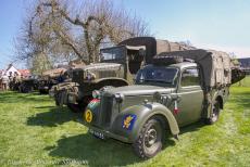Commemoration Operation Quick Anger 2025 - Commemoration Operation Quick Anger 2025: A 1939 Austin Ten Light Utility on display at the grounds of Vredenburg House in Westervoort. In...