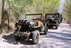 Commemoration Operation Quick Anger 2025 - Commemoration Operation Quick Anger 2025: A WWII Ford GPW British Airborne Jeep, for instance recognisable by the cut-down front bumper and... Commemoration Operation Quick Anger 2025 - Commemoration Operation Quick Anger 2025: A WWII Ford GPW British Airborne Jeep, for instance recognisable by the cut-down front bumper and...