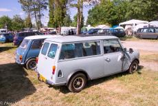 Poland, IMM Leszno - This beautifully restored Mini HL Estate was spotted at the IMM campsite in Leszno. Built by British Leyland in 1981, this iconic Classic... Poland, IMM Leszno - This beautifully restored Mini HL Estate was spotted at the IMM campsite in Leszno. Built by British Leyland in 1981, this iconic Classic...