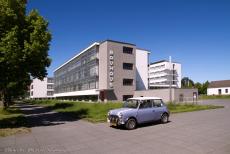 Poland, IMM Leszno - Our 1974 Mini Authi in front of the Bauhaus Building in Dessau. During our road trip through Germany to the IMM in Poland, we visited the Bauhaus... Poland, IMM Leszno - Our 1974 Mini Authi in front of the Bauhaus Building in Dessau. During our road trip through Germany to the IMM in Poland, we visited the Bauhaus...