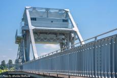 Normandy 2009 - Classic Car Road Trip Normandy: The iconic Pegasus Bridge in the Pegasus Memorial Museum at Ranville. In the early hours of D-Day, the...