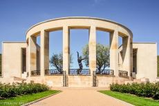 Normandy 2009 - Classic Car Road Trip Normandy: The Normandy American Cemetery and Memorial at Omaha Beach in Colleville-sur-Mer. The war...