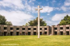 Normandy 2009 - Classic Car Road Trip Normandy: The German War Cemetery at Mont-de-Huisnes in Normandy is situated near Mont-Saint-Michel. The cemetery...