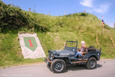 Normandy, 65 years after D-Day - The 65th anniversary of D-Day, Normandy 2009: We drove in our RAF-blue Ford GPW Jeep along the Big Red One Route. The Big Red One is the... Normandy, 65 years after D-Day - The 65th anniversary of D-Day, Normandy 2009: We drove in our RAF-blue Ford GPW Jeep along the Big Red One Route. The Big Red One is the...