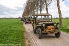 Operation Cannonshot Herdenkingsrit 2018 - Herdenkingsrit Operation Cannonshot: Aan de herdenkingsrit deden ongeveer 36 voertuigen uit de Tweede Wereldoorlog mee, waaronder deze Canadese...